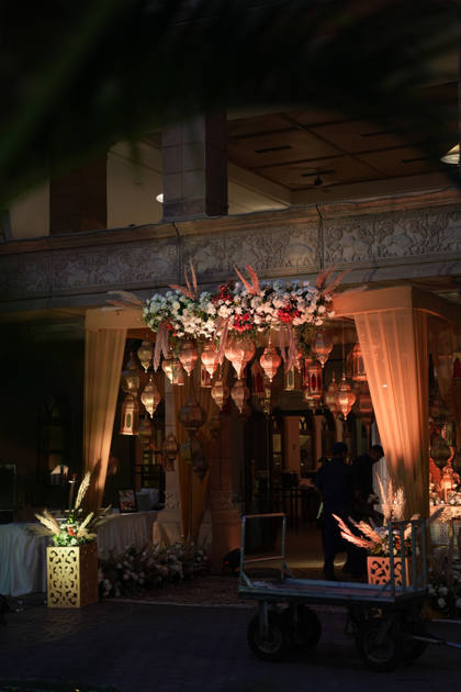 Gate / Entrance and Ceiling — Wedding decor — St. Regis